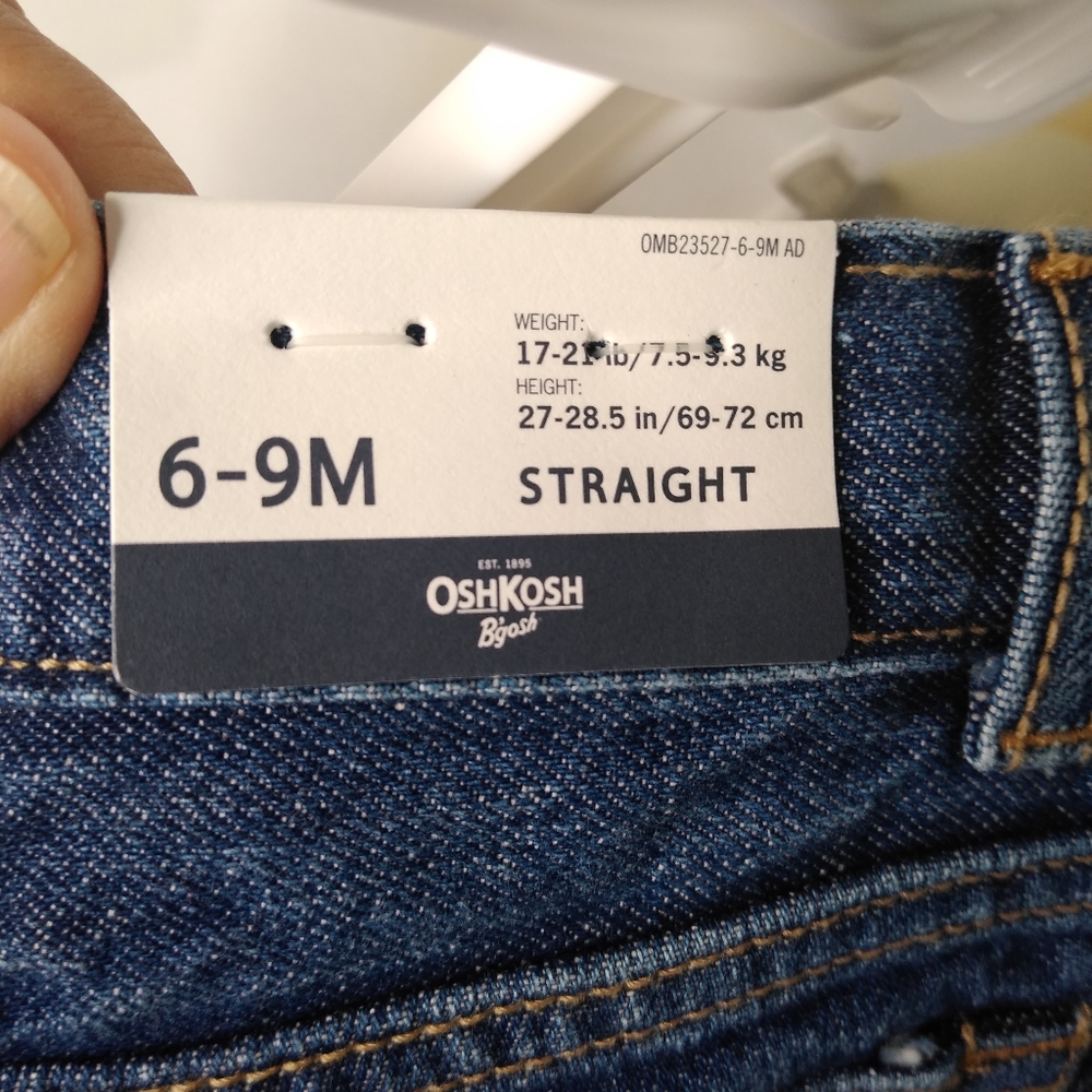 NWT OshKosh BGosh Jeans - Picture 5 of 7